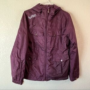 Burton Coat Snow Jacket Skiing Purple Design size small